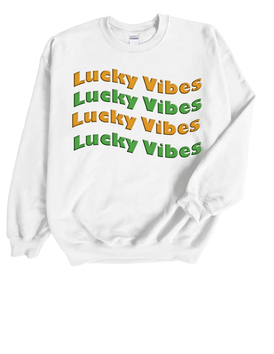 Lucky vibes sweatshirt